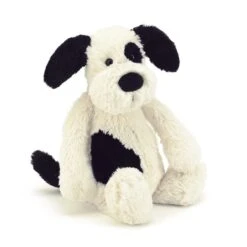 JELLYCAT Bashful Black & Cream Puppy Large