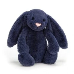 JELLYCAT Bashful Navy Bunny Original (Medium) 7 JELLYCAT Bashful Navy Bunny Original (Medium) -Jellycat bashful navy bunny medium jellycat jellycat lil tulips 29918859788406
