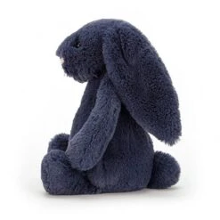 JELLYCAT Bashful Navy Bunny Original (Medium) 8 JELLYCAT Bashful Navy Bunny Original (Medium) -Jellycat bashful navy bunny medium jellycat jellycat lil tulips 29918859821174