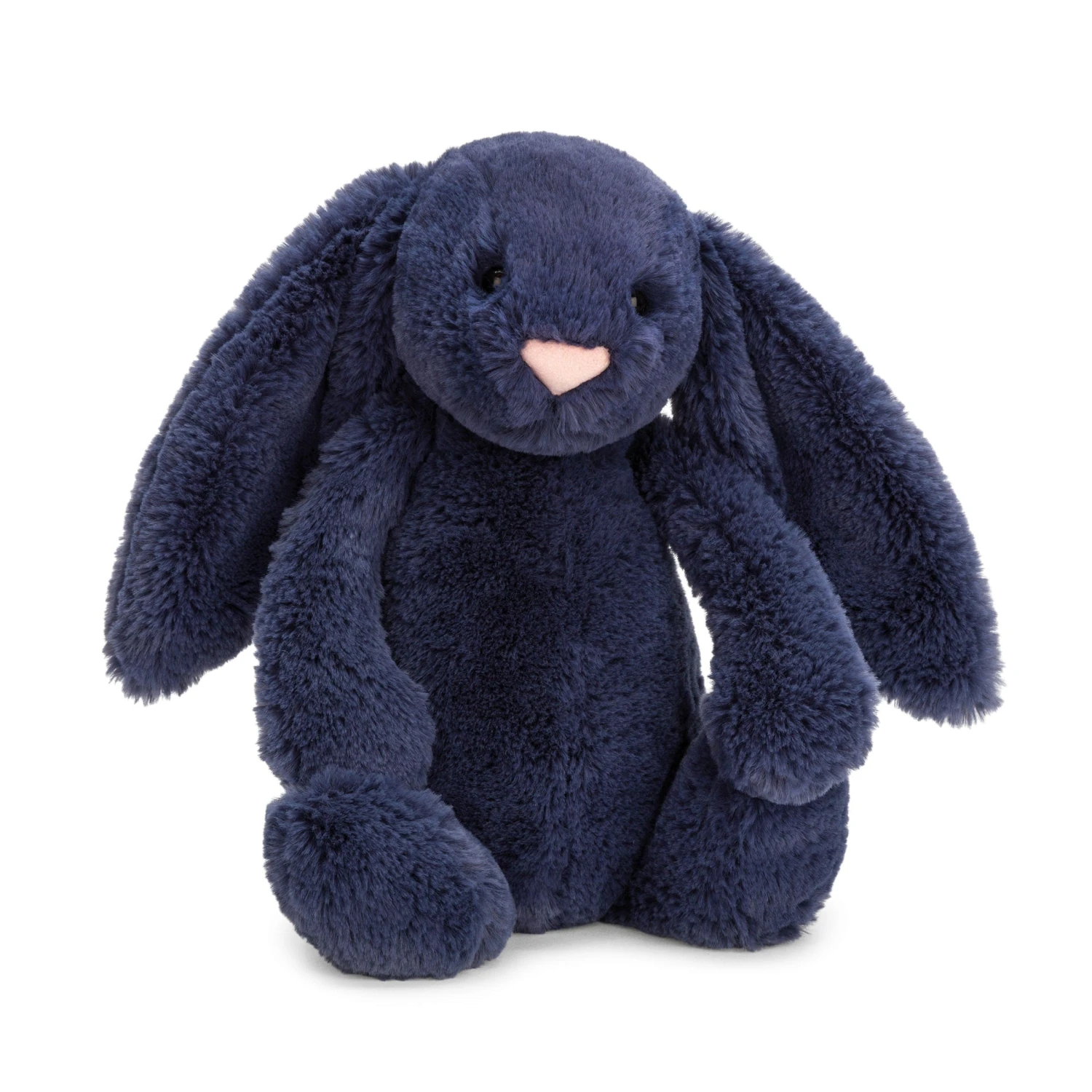 JELLYCAT Bashful Navy Bunny Original (Medium) 3 JELLYCAT Bashful Navy Bunny Original (Medium)