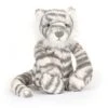 JELLYCAT Bashful Snow Tiger Original (Medium) -Jellycat bashful snow tiger medium jellycat jellycat lil tulips 29208158765174