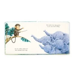 JELLYCAT Elephants Can't Fly Book -Jellycat elephants can t fly book jellycat jellycat lil tulips 29496021024886