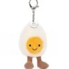 JELLYCAT Amuseable Boiled Egg Bag Charm -Jellycat little jellycat amuseable boiled egg bag charm 46494651908388