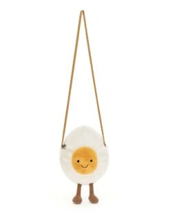 JELLYCAT Amuseable Happy Boiled Egg Bag -Jellycat little jellycat amuseable happy boiled egg bag 41780857372964