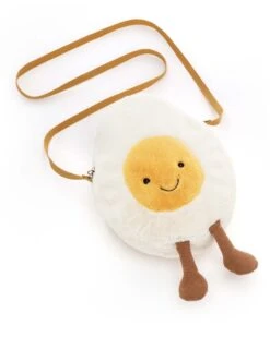 JELLYCAT Amuseable Happy Boiled Egg Bag -Jellycat little jellycat amuseable happy boiled egg bag 41780857471268