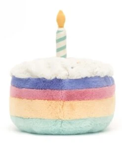 JELLYCAT Amuseable Rainbow Birthday Cake Large 9 JELLYCAT Amuseable Rainbow Birthday Cake Large -Jellycat little jellycat amuseable rainbow birthday cake large 41780864319780