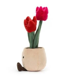 JELLYCAT Amuseable Tulip Pot -Jellycat little jellycat amuseable tulip pot 46426321158436