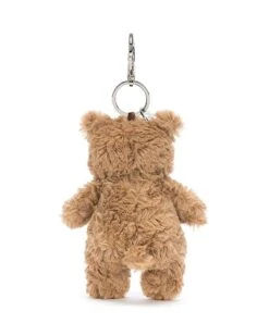 JELLYCAT Bartholomew Bear Bag Charm -Jellycat little jellycat bartholomew bear bag charm 46774645489956