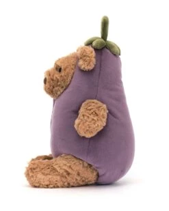 JELLYCAT Bartholomew Bear Eggplant 9 JELLYCAT Bartholomew Bear Eggplant -Jellycat little jellycat bartholomew bear eggplant 49169705140516
