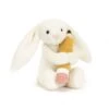 JELLYCAT Bashful Bunny With Pencil -Jellycat little jellycat bashful bunny with pencil 49169701306660