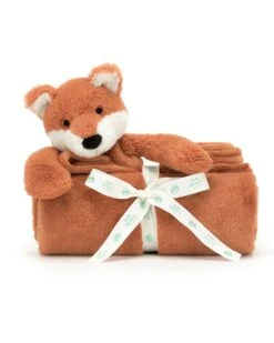 JELLYCAT Bashful Fox Cub Blankie -Jellycat little jellycat bashful fox cub blankie 47577078006052