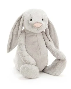JELLYCAT Bashful Grey Bunny Giant -Jellycat little jellycat bashful grey bunny giant 50904184684836