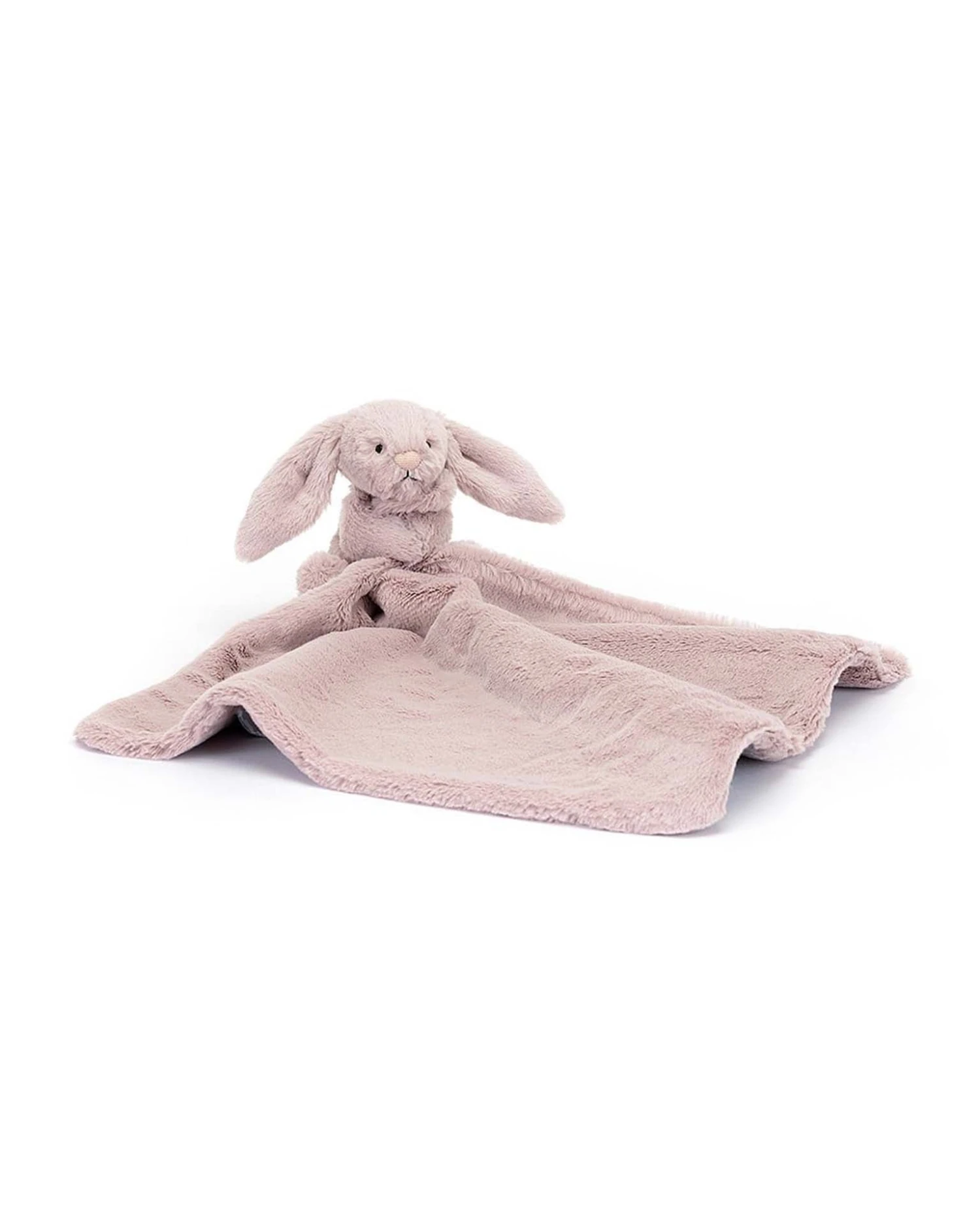 JELLYCAT Bashful Luxe Bunny Rosa Soother 3 JELLYCAT Bashful Luxe Bunny Rosa Soother