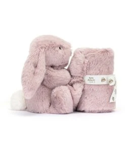 JELLYCAT Bashful Luxe Bunny Rosa Soother 9 JELLYCAT Bashful Luxe Bunny Rosa Soother -Jellycat little jellycat bashful luxe bunny rosa soother 47678621352228