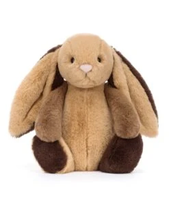 JELLYCAT Bashful Patchwork Brown Bunny Original -Jellycat little jellycat bashful patchwork brown bunny original 1155571066