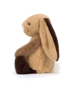 JELLYCAT Bashful Patchwork Brown Bunny Original -Jellycat little jellycat bashful patchwork brown bunny original 1155571069
