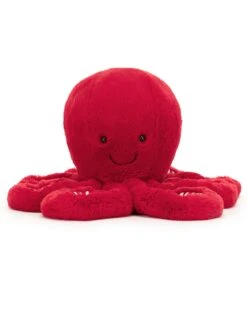 JELLYCAT Cranberry Octopus Large -Jellycat little jellycat cranberry octopus large 50191192752420