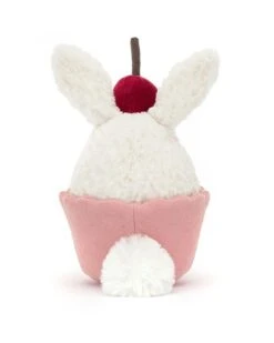 JELLYCAT Dainty Dessert Bunny Cupcake -Jellycat little jellycat dainty dessert bunny cupcake 46885267112228