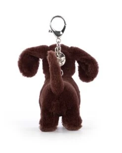 JELLYCAT Otto Sausage Dog Bag Charm -Jellycat little jellycat otto sausage dog bag charm 41780776468772