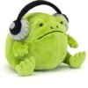 JELLYCAT Ricky Rain Frog Headphones 2 JELLYCAT Ricky Rain Frog Headphones -Jellycat little jellycat ricky rain frog headphones 49169696915748