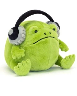 JELLYCAT Ricky Rain Frog Headphones