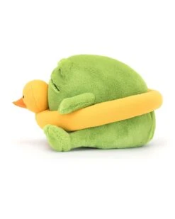 JELLYCAT Ricky Rain Frog Rubber Ring -Jellycat little jellycat ricky rain frog rubber ring 1166415629