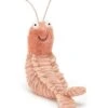 JELLYCAT Sheldon Shrimp -Jellycat little jellycat sheldon shrimp 13890674130986
