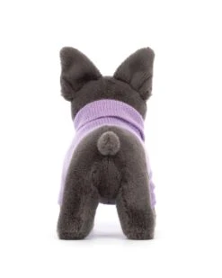 JELLYCAT Sweater French Bulldog Purple -Jellycat little jellycat sweater french bulldog purple 41780769227044