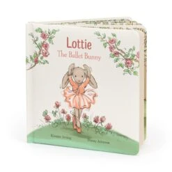 JELLYCAT Lottie The Ballet Bunny Book -Jellycat lottie the ballet bunny book jellycat jellycat lil tulips 30182660931702