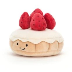 Jellycat -Jellycat pretty patisserie tarte aux fraises jellycat jellycat lil tulips 29208596349046