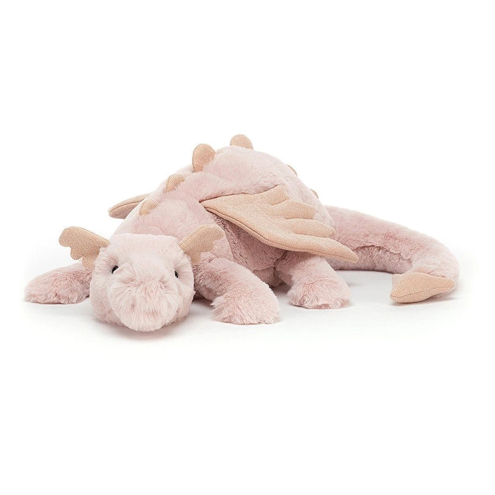 JELLYCAT Rose Dragon Little 3 JELLYCAT Rose Dragon Little