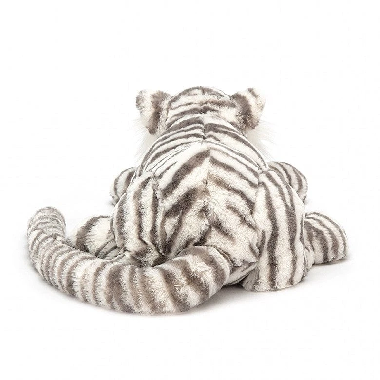 JELLYCAT Sacha Snow Tiger Really Big 5 JELLYCAT Sacha Snow Tiger Really Big - Image 3
