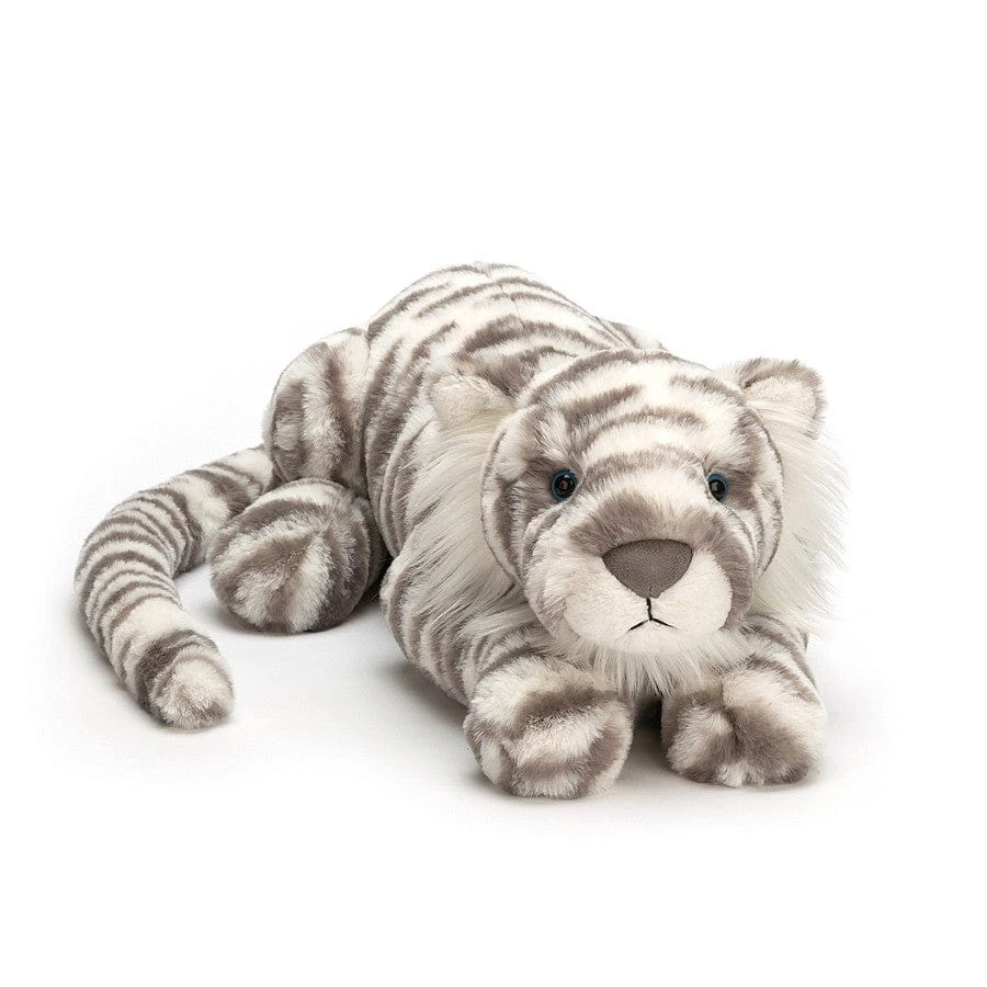 JELLYCAT Sacha Snow Tiger Really Big 3 JELLYCAT Sacha Snow Tiger Really Big