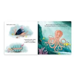 JELLYCAT The Fearless Octopus Book -Jellycat the fearless octopus book jellycat jellycat lil tulips 28785036165238